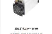 挖币网评测： 蚂蚁矿机L3++评测